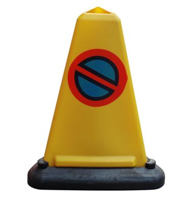PE Traffic Cone with Rubber base