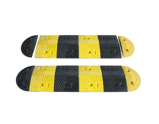 5cm High Heavy Duty Rubber Speed Bump