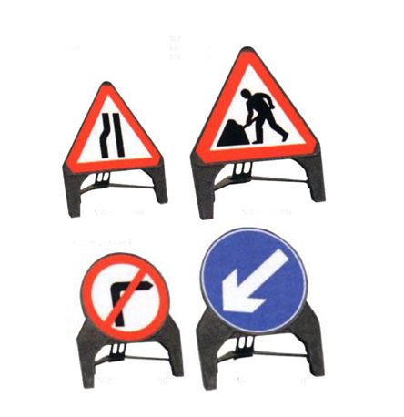 Tempoary Plastic Road Traffic Signs